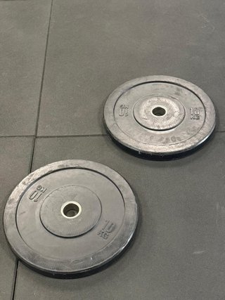 2 Discos Bumper 10kg