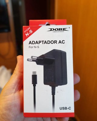 Cargador DOBE Adaptador AC USB-C para N-S