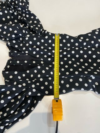 284 Traje Sevillanas Lunares Negro y Blanco