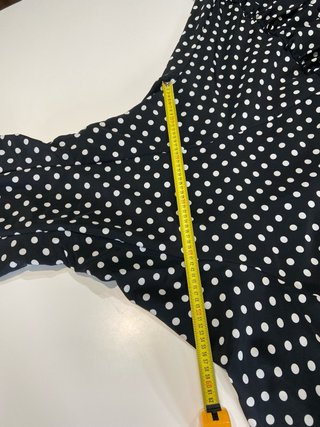 284 Traje Sevillanas Lunares Negro y Blanco