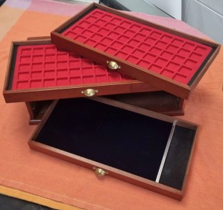 Mueble expositor colecciones monedas,onzas,medalla