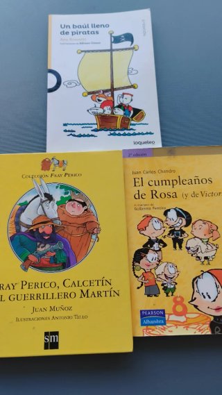 Tres libros infantiles