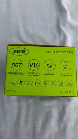 Baliza emergencia V16 DGT homologada