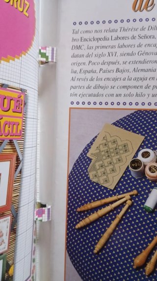 Kit tomo Doble Revista + 51 Bolillos 14cm