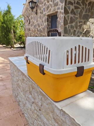 Transportín para animales jaula
