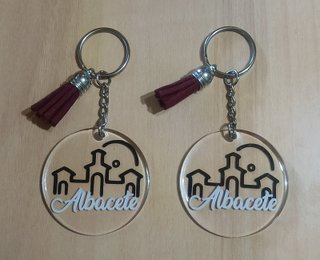 LLAVEROS Y CAMISETAS FERIA ALBACETE PERSONALIZADOS