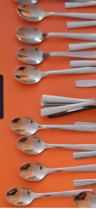 30  Cucharillas Moka en Caja Acero inoxidable