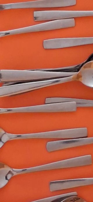 30  Cucharillas Moka en Caja Acero inoxidable