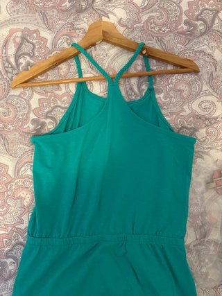Vestido verde tirantes