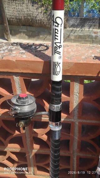 Cañas de pescar con carrete