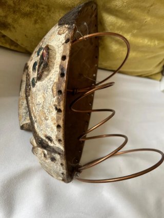 Máscara Africana Teke Madera Tribal
