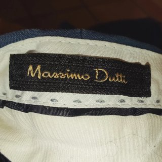 Pantalón pitillo azul Massimo Dutti
