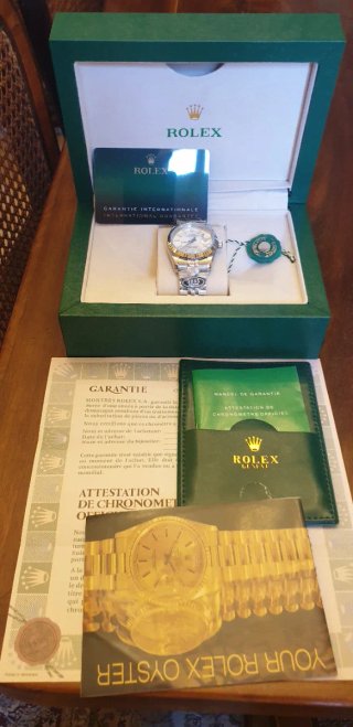 Datejust Oyster Perpetual Acero Plateado