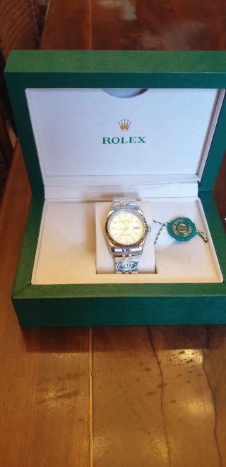 Datejust Oyster Perpetual Acero Plateado