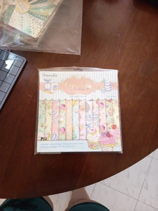 Lote Papel Scrapbooking Manualidades