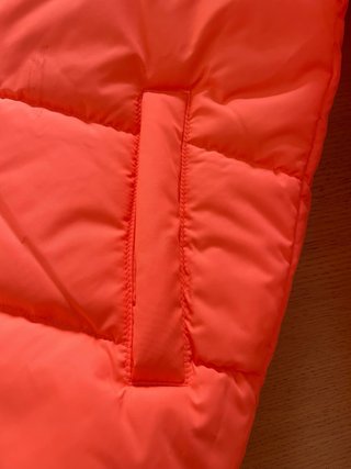 Chaqueta de esquí reversible azul y naranja NUEVA