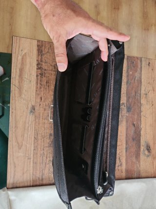 Bolso de trabajo Hexagona negro