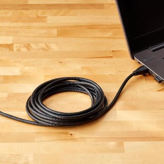 Amazon Basics Cable de Red Ethernet con Conectores RJ45 (Cat. 6, 1000 Mbit/s, 3 m), Negro