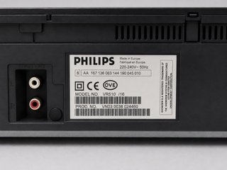Videograbador VHS Philips VR510 HiFi Stereo