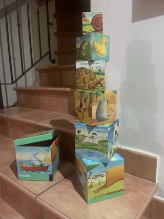 Puzle de cubos para niños