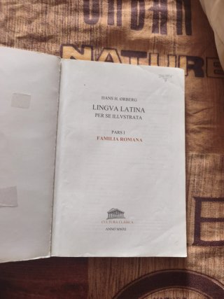 Libro Lingva Latina Hans H. Orberg