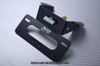 Portamatrículas corto HONDA MSX GROM 125 2016 2020