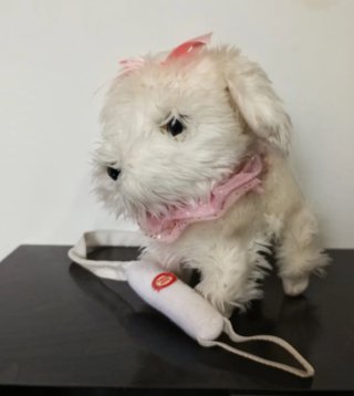 Perrita interactiva para pasear
