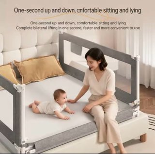 Barandilla Cama 180cm Gris