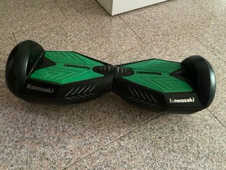 Hoverboard Kawasaki Negro y Verde