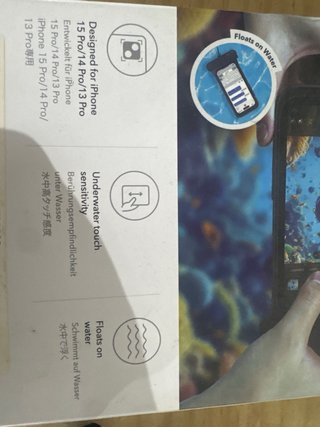 Funda estanca para iPhone con correa