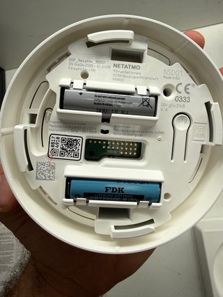 Detector de Humo Inteligente Netatmo