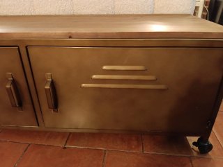 Mueble TV Wayne Maisons du Monde Madera y Metal