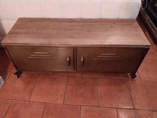 Mueble TV Wayne Maisons du Monde Madera y Metal