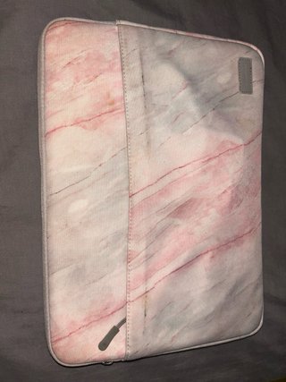Macbook Air Oro Rosa oro con funda y carcasa