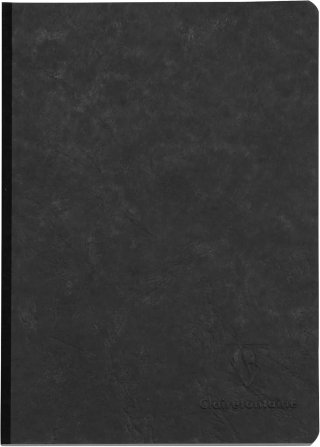 Clairefontaine 795421C - Cuaderno con reverso de tela negra