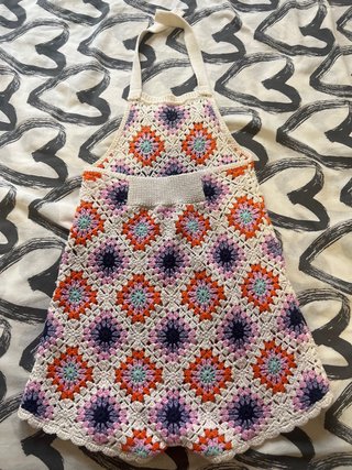 Peto crochet multicolor Zara 5-6