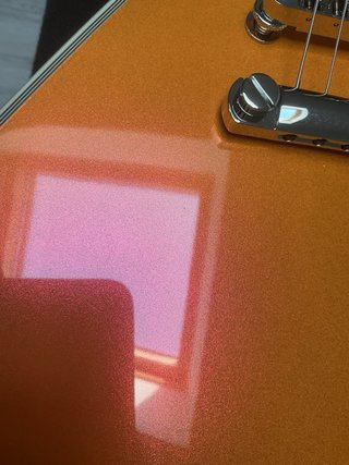 Guitarra EXPLORER Custom Futura Firestorm