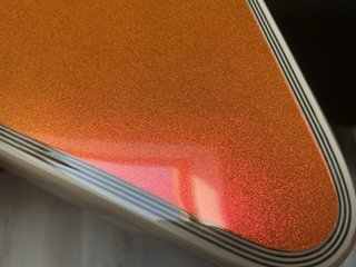 Guitarra EXPLORER Custom Futura Firestorm