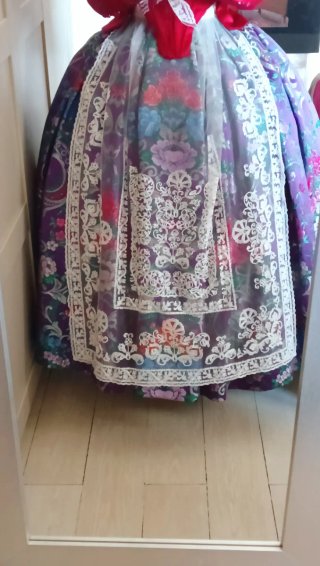 Manteletas Fallera Tul Cristal