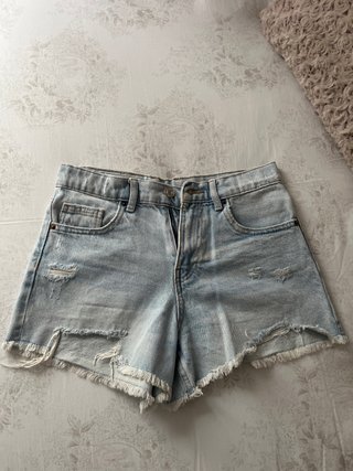 Pantalón corto vaquero desgastado 13/14