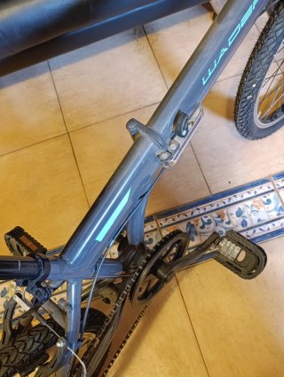 Bicicleta Plegable Negra