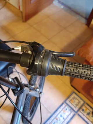 Bicicleta Plegable Negra