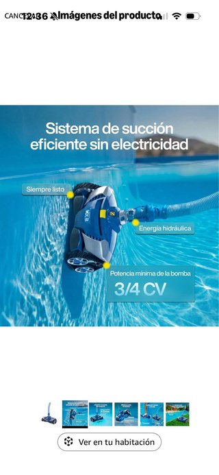 Robot Limpiafondos Zodiac MX8 Piscina nuevo