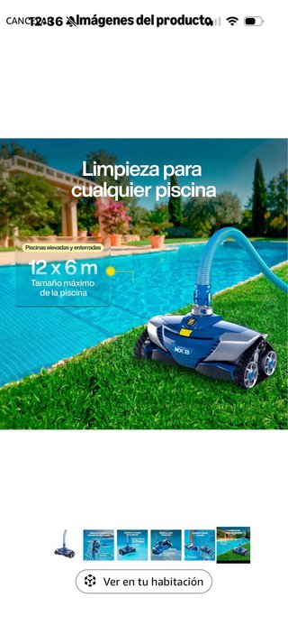 Robot Limpiafondos Zodiac MX8 Piscina nuevo
