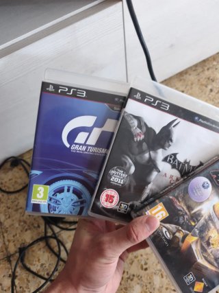 Consola PS3 Slim + Juegos