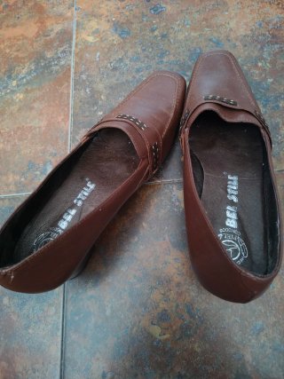 Zapatos Bel Stile Marrones piel talla 39 marrones
