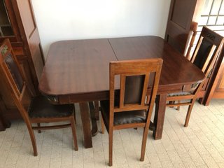 Sala da pranzo Art Nouveau/Liberty completa