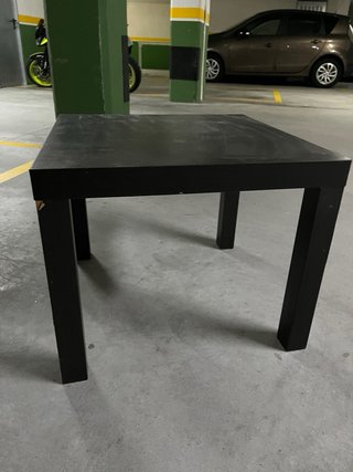 Mesas auxiliares Ikea negras (2 unidades)