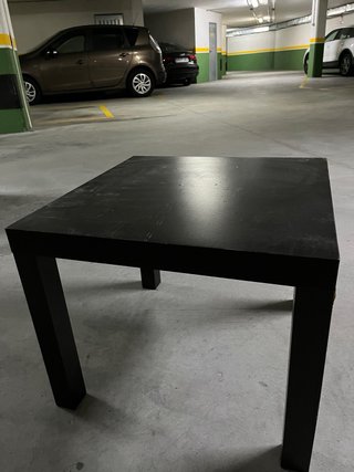 Mesas auxiliares Ikea negras (2 unidades)