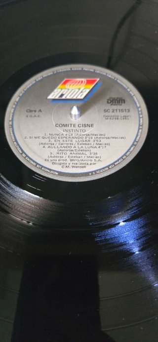 Vinilo 12 Instinto - Comité Cisne